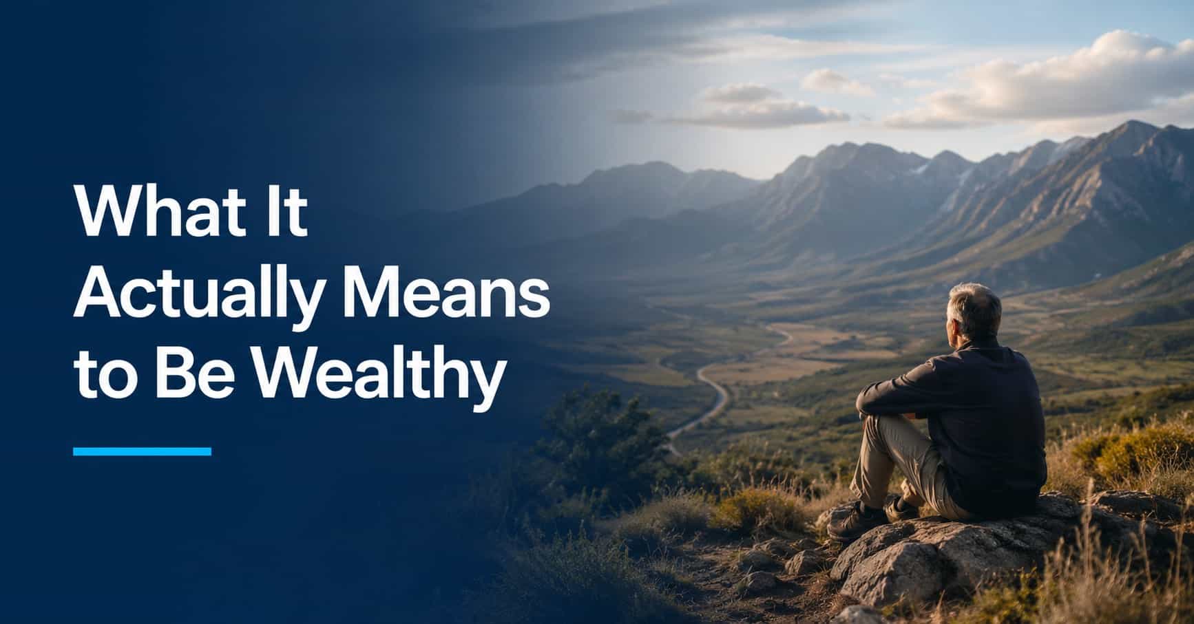 Defining wealth and what it means to be wealthy by Henceforward