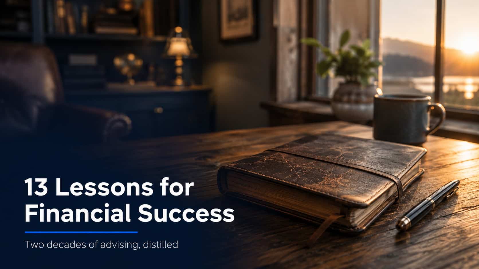 13 Lessons for Financial Success: Learned the Hard Way
